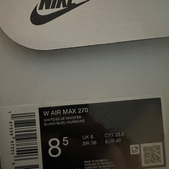 Nike Air Max 270 Blue Whisper - Picture 2 of 5